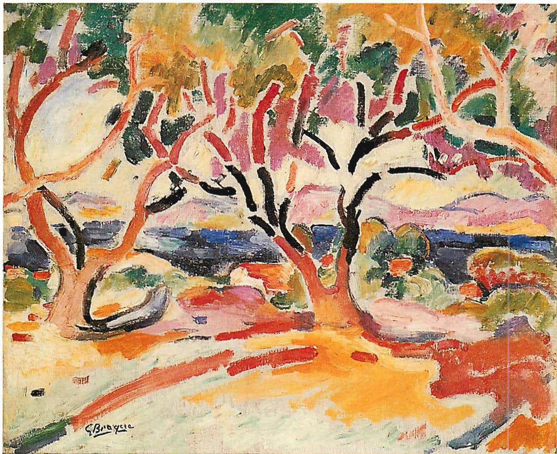 Georges Bruque, Olive Trees, La Ciotat, 1907