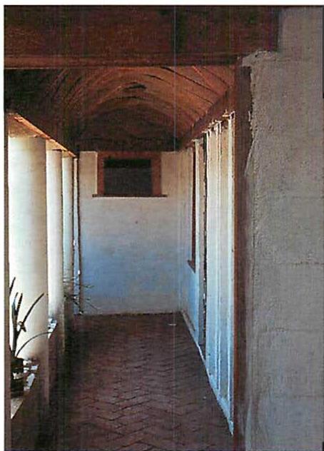 A small arcade inside the community buildings