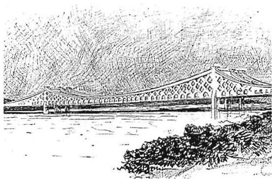The Puerto Rico Bridge, prestressed concrete shell design, 500 meter span, by Center for Environmental Structure and T. Y. Lin International, 1995